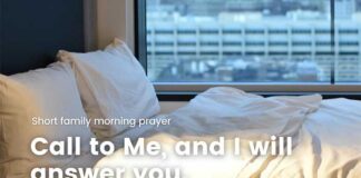 Short family prayer: Morning, Evening, Food Blessing Short family prayer Morning Evening Food Blessing
