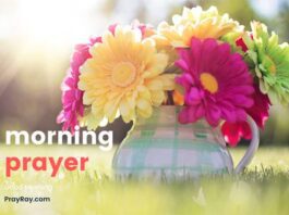 Short Good Morning Prayers example