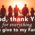 Thanksgiving prayers for family