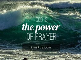 God is power of prayer