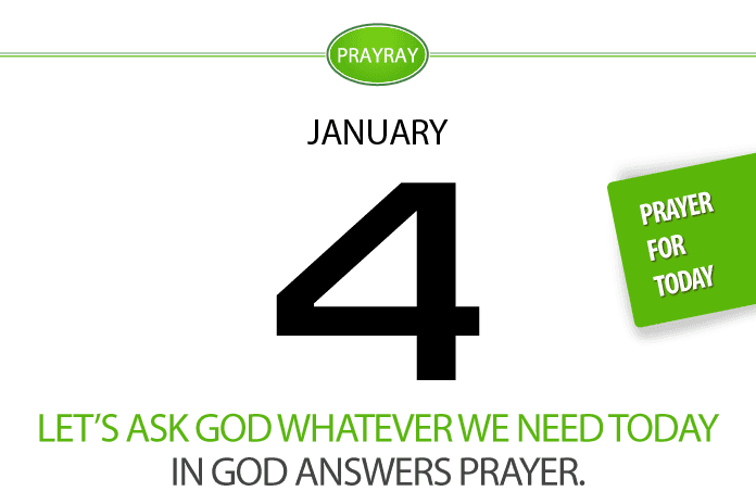 Daily prayer ask God answers prayer