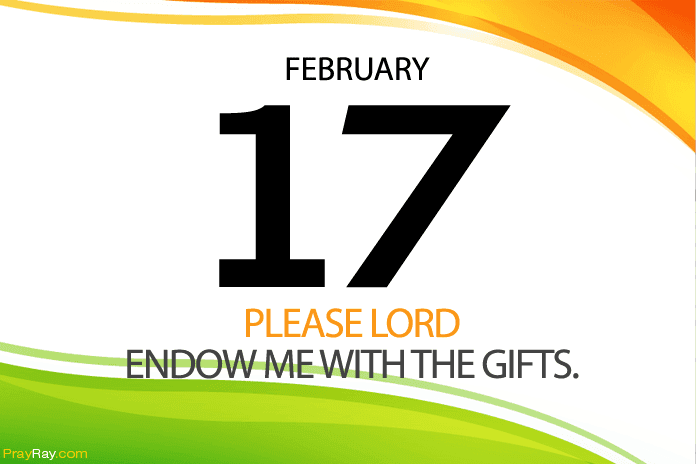 Daily prayer gifts from above
