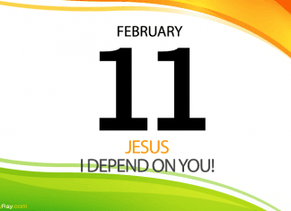 POWER OF JESUS CHRIST Prayer for February 11 Daily prayer power of Jesus Christ