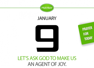 MAKE PEOPLE HAPPY – BE AN AGENT OF JOY Prayer for January 9 Daily prayer make people happy