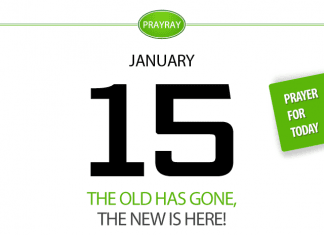NEW CREATION IN CHRIST Prayer for January 15 Daily prayer new creation in Christ