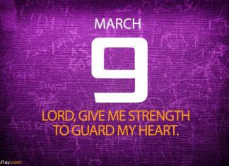 GUARD YOUR HEART Bible Verse and Prayer for March 9 Guard your heart bible verse prayer