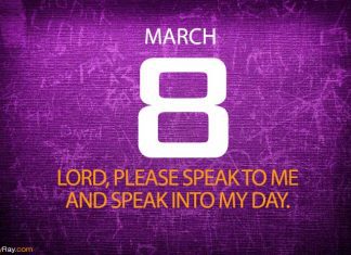 HEARING GOD’S VOICE Why you must Listen to God. Prayer for March 8