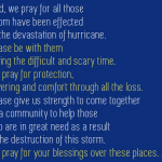 Hurricane prayer