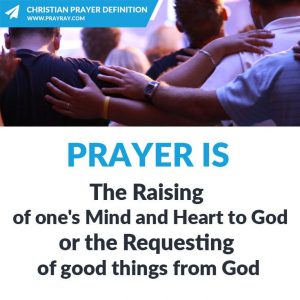Christian prayer definition