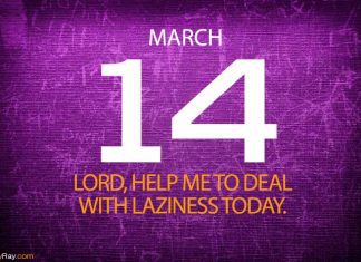 God Works for the Good of those who Love Him. Prayer for March 14 God works for the good of those who love him