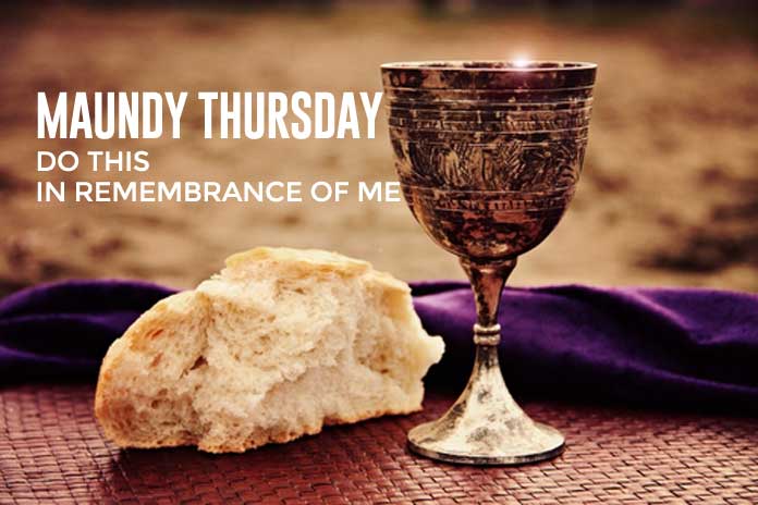 Jesus last supper bread and wine