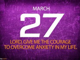 Prayer to overcome fear and anxiety