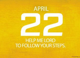 BELIEVING IN JESUS IS NOT ENOUGH Prayer for April 22 Believing in Jesus is not enough