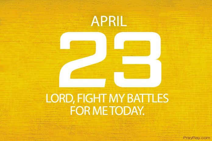 God fights your battles