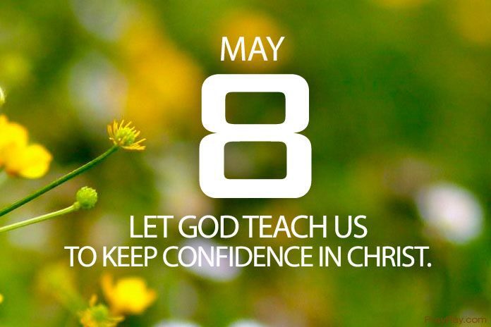 Keep confidence in Christ