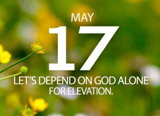 GOD HAS DESTINED YOU FOR GREATNESS Prayer for May 17 God has destined you for greatness