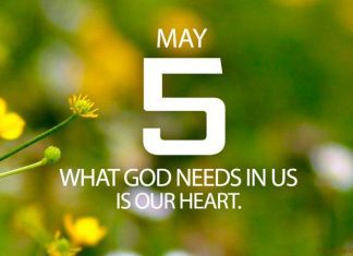 SEEKING GOD’S WILL AND DIRECTION Prayer for May 5 seeking Gods will daily