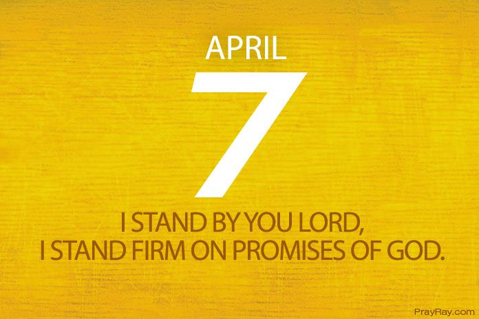 Stand firm on promises of God
