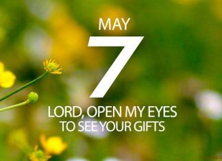 USING YOUR GIFTS TO GLORIFY GOD Prayer for May 7 using your gifts to glorify God
