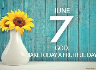 BE FRUITFUL AND MULTIPLY VERSE Prayer for June 7 Be fruitful and multiply verse