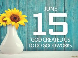 God created us to do good works