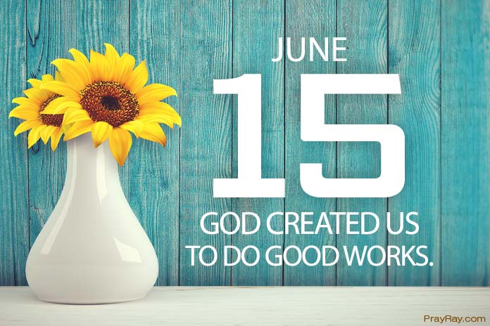 God created us to do good works