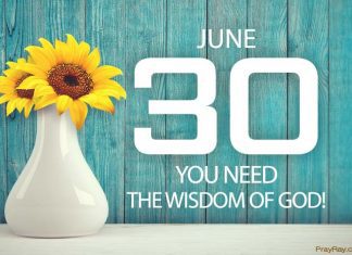 GOD’S GIFT OF WISDOM – Prayer for June 30 God's gift of wisdom