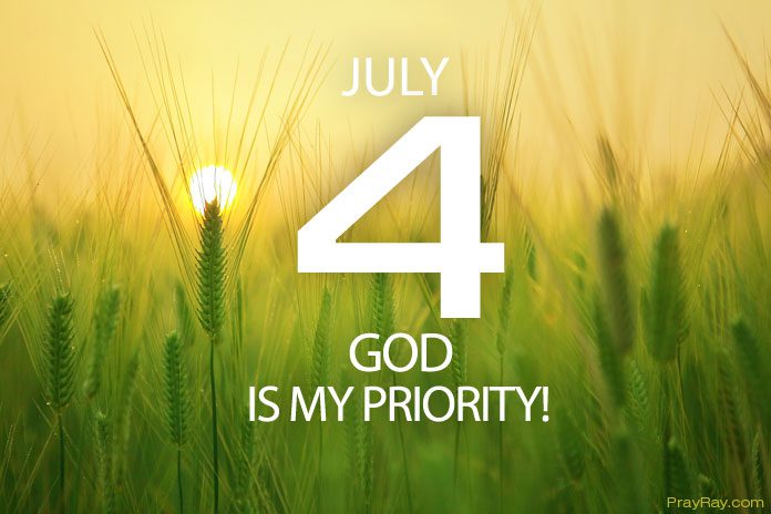 God is my priority