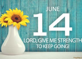GOD PROMISES NEVER TO LEAVE US Prayer for June 14 God promises never to leave us