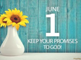 keeping your promises to God