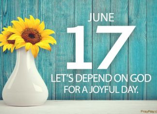 MY JOY IS THE LORD Prayer for June 17 my joy is the Lord