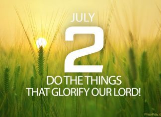 MAKING THINGS RIGHT WITH GOD Prayer for July 2 making things right with God