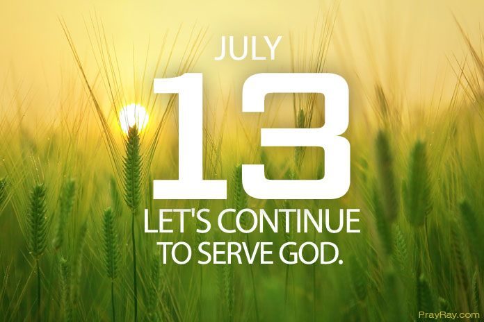 continue to serve God
