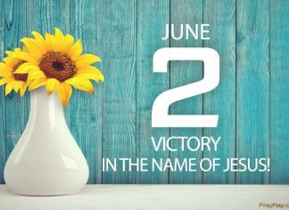 CLAIM VICTORY OVER SIN TODAY Prayer for June 2 Claim victory over sin