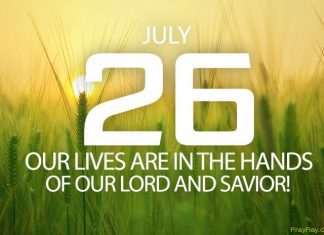 JESUS IS OUR HOPE SOURCE Prayer for July 26 Jesus is our hope source