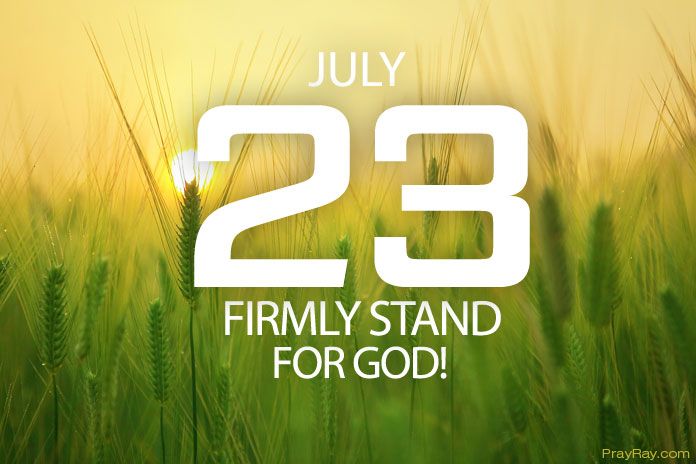 firmly stand for God