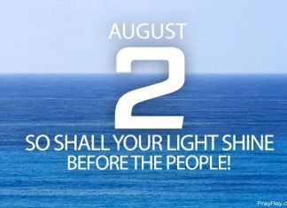 GOD CREATED US TO DO GOOD WORKS Prayer for August 2 God created us to do good works