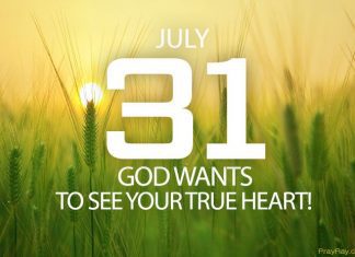 PRAY WITH ALL YOUR HEART Prayer for July 31 pray with all your heart