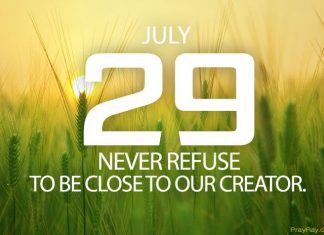 GOD WANTS AN INTIMATE RELATIONSHIP WITH US Prayer for July 29 God wants an intimate relationship with us