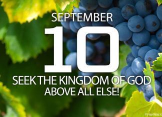 Walk after the spirit and not after the flesh – Prayer September 10 walk after the spirit and not after the flesh