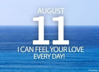 GOD IS THE SOURCE OF LOVE Prayer for August 11 God is the source of love