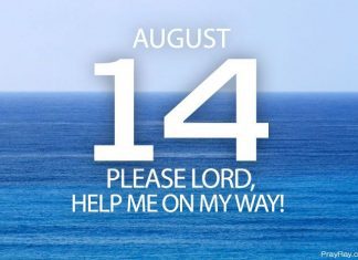 MOVE FORWARD WITH JESUS Prayer for August 14 move forward with Jesus