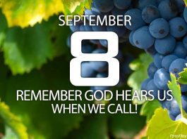 god hears us when we call