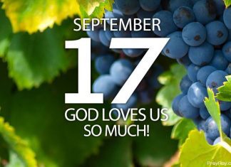 GOD LOVES US UNCONDITIONALLY Prayer for September 17 god loves us unconditionally