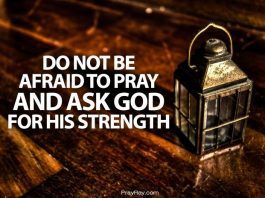 prayers for strength