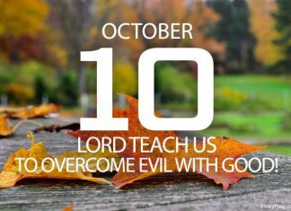 PRAY FOR YOUR ENEMIES Prayer for October 10 pray for your enemies