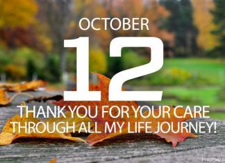 FOLLOW GOD’S DIRECTION Prayer for October 12 follow God's direction