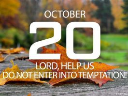 overcoming temptation through prayer