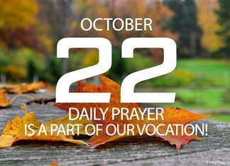 SPENDING TIME IN PRAYER Devotional for October 22 spending time in prayer