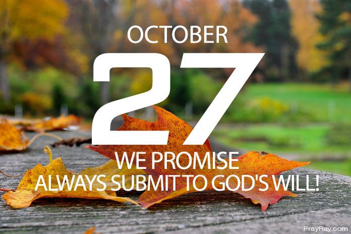 submit to god's will